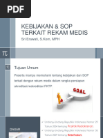 Kebijakan Dan SOP Rekam Medis Terbaru 2024