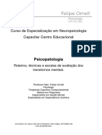 Psicopatologia, Roteiros Diagnosticos, SCID 1 e 2, Mini Mental, Exame Do Estado Mental e Escalas