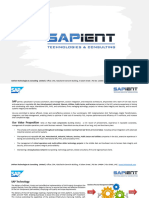 SAPient - Company Profile