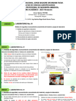 Práctica Nro 01 Seguridad Reconocimiento Material Laboratorio ESAM 2023 Nivelación