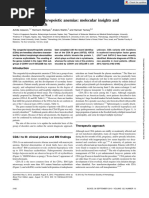 Blood Spotlight: Congenital Dyserythropoietic Anemias: Molecular Insights and Diagnostic Approach