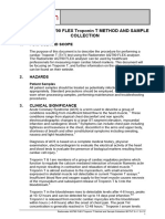 Radiometer AQT90 FLEX Troponin T METHOD AND SAMPLE Collection