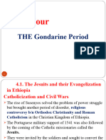 Unit 4 - The Gondarine Period