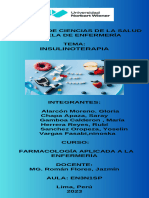 Infografía Tipos de Diabetes Profesional Azul