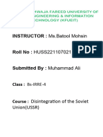 Muhammad Ali IR Since 1945