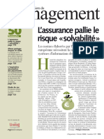 Les Cahiers Du Management 50 - L Assurance Pallie Le Risque Solvabilite