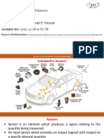 Title: Different Types of Sensors Date: 07/04/2020 Name of Faculty: Mr. Ankit P. Solanki Lecture No: (04) 12:30 To 01:30