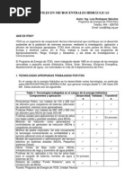 Obras Civiles en Microcentrales Hidraulicas