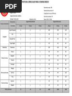 Grade Curricular 1.2.3 Ano Diurno