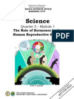 SCI10 - Q3 - M1 - The Role of Hormones in The Human Reproductive System