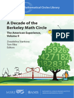 A Decade of The Berkeley Math Circle The American Experience 2 0821846833 9780821846834 Compress