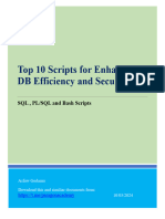 Top 10 Oracle Database Automation Scripts For Enhanced Performance and Security