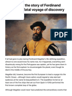 Ferdinand Magellan's Fatal Voyage of Discovery: Story, Timeline & Facts - HistoryExtra