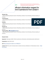 Triphosgene An Efficient Chlorination Reagent For