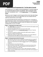 NEW Initial L W Gliding Programme