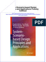 PDF System Scenario Based Design Principles and Applications Francky Catthoor Ebook Full Chapter