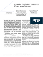 Energy Efficient Spanning Tree For Data Aggregation in Wieless Sensor Networks