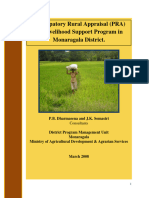 Participatory Rural Appraisal PRA For Li