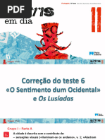 Ldia11 PPT Correcao Teste 6 Canticos Realismo