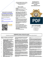 Sheriff Sale Bulletin