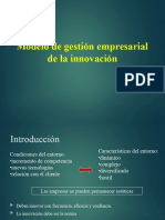 Modelo de Gestión Empresarial de La Innovación