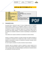 Plan de Tutoria - 2024 - Quinto A