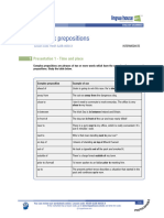 Complex Prepositions