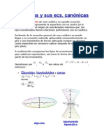 Cuádricas y Sus Ecs