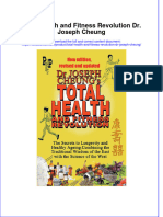 PDF Total Health and Fitness Revolution DR Joseph Cheung Ebook Full Chapter