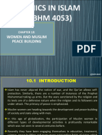 BHM 4053 - CHAP 10 - Women and Muslim Peace Building