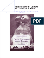 Textbook Theatre Globalization and The Cold War 1St Edition Christopher B Balme Ebook All Chapter PDF