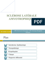 Sclérose Latérale Amyotrophique: AHU-Service de Neurologie-CHU Fattouma Bourguiba Monastir DR Mhiri Mariem