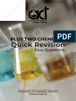 Hsslive XII Chem-Quick Revision ACT Thrissur