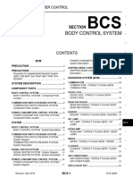 Body Control System: Section