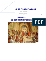 CURSO-DE-FILOSOFÍA-2024-U3-El Conocimiento Humano