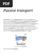 Passive Transport - Wikipedia