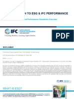 Training Material MSOE - ESG and IFC Performance Standard - IFC