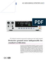 Protective Ground Tester Indispensable For Standard Certification