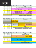 Jadwal Projek Bineka Tunggal Ika