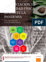 Alimentación y Actividad Física Durante La Pandemia