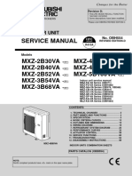 MXZ-B Manual Tecnico Mitsubishi Electric