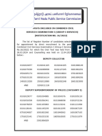 Pub List GRP I