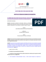 Código de Obras de Botucatu - SP