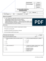 Evaluación 7mo Numero Enteros