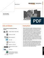 Industrial Spark-Ignited Generator Set: Standby Power Rating