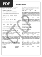 Ratio - Proportion