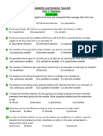 Tutorials Part (1) Statistics