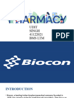 BIOCON PPT 2