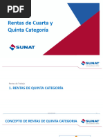 Rentas de Cuarta y Quinta CategorÃ - A