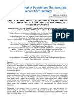 JPTC Exploring The Connection Between Chronic Stress and Cardiovascular Diseases Insights From The Mediterranean Diet